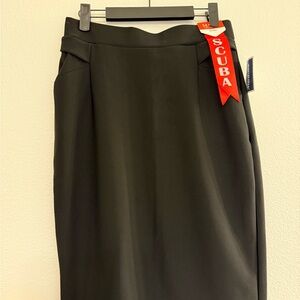 Marshalls Black Pencil Skirt